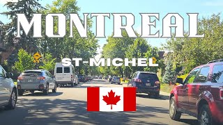 Driving in Montreal 4K 🇨🇦 SaintMichel Boulevard 🇨🇦 Canada 🇨🇦 Sunny day summer 2024 [upl. by Akcired]