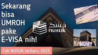 Calon Jemaah Umroh Sekarang Bisa Ajukan Visa Elektronik evisa Arab Saudi Melalui NUSUK evisaumroh [upl. by Docia]