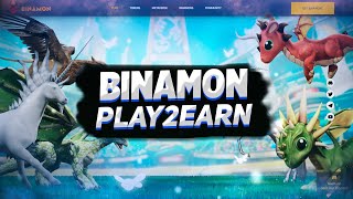 Binamon  Обзор Крутой NFT и Play 2 Earn Игры [upl. by Zelle]