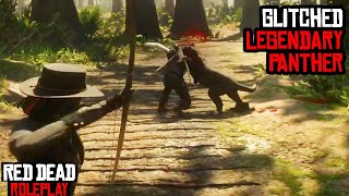 Glitched Legendary Nightwalker Panther was just playing dead  Red Dead RP [upl. by Natika]