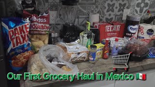 Our first time grocery shopping in Mexico [upl. by Rick]