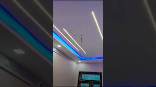 Ceiling light design work complete profile light fitting 💡👍 light lightfiting ceilinglight [upl. by Sebbie]