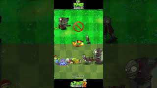 Pvz vs pvz 2  Cactus Gloom Vine Plant Team  Cob Cannon Plant Vs Gargantuar zombie Team shorts [upl. by Ardie]