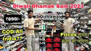 Cheapest 7A Shoes Market in Delhi  WholesaleRetail  shoes tread Delhi 6 Day Sale 😱🔥🔥 सबसे सस्ता [upl. by Tina167]