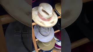 How to make the summer straw hats for stetson hats [upl. by Lorry846]