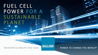 Ballard Power Systems Investor amp Analyst Day 2020 [upl. by Dhu]