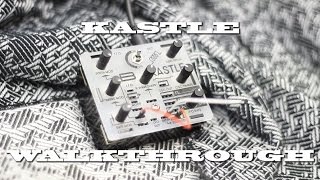 Kastle Synth  detailed demo  mini modular [upl. by Sille]