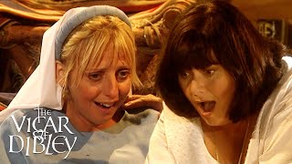 Birth at the Nativity  The Vicar of Dibley  BBC Comedy Greats [upl. by Behrens]