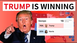 Trump Is SURGING  SHOCKING 2024 Election Prediction Based on PolyMarket [upl. by Esyahc]