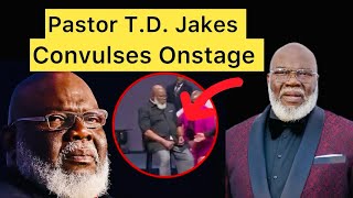 Pastor TD Jakes Medical Emergency During his Sermon [upl. by Kcirdneh]