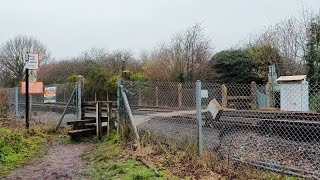 West Malling Footpath Level Crossing Kent [upl. by Googins]