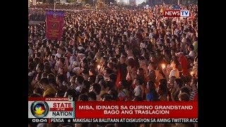 SONA Debosyon ng milyunmilyong Pilipino muling ipinamalas sa Traslacion ng Itim na Nazareno [upl. by Onit]