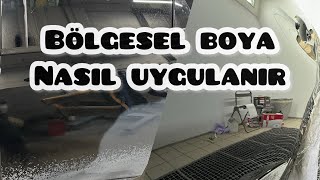 85 KAT BOYA ATTIM  BÃ–LGESEL BOYA NASIL UYGULANIR  LOKAL BOYA NASIL YAPILIR [upl. by Warner511]