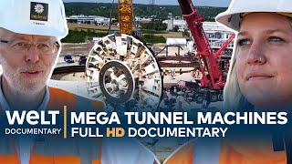 MEGA TUNNEL MACHINES  Drilling Digging amp Blasting  Full Documentary [upl. by Dottie]