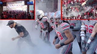 Behind The Scenes Ohio State Football Team Entrance In 4K [upl. by Eenel]