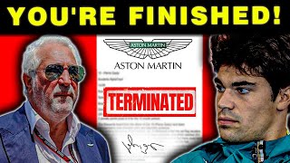 Lance Stroll FACES MAJOR CRISIS After Aston Martins SHOCKING REVELATION [upl. by Blaseio]