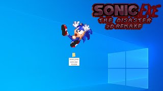 How to install sonic mod for Sonicexe The Disaster 2D Remake windows version [upl. by Sirromal]