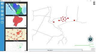 Tutorial Membuat Peta Case Cluster dan Spot Map dengan Epi Info [upl. by Natsirk]