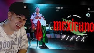 🇨🇱 REACCIÓN a ORGULLOSAMENTE MEXICANO Video Oficial  Sieck 🇲🇽 [upl. by Niobe]