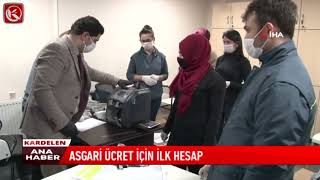 Kardelen TV  ASGARİ ÜCRET İÇİN İLK HESAP [upl. by Lohcin]