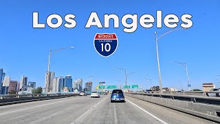 Interstate I10 East Freeway An Epic Road Trip Through Los Angeles California USA  Driving Tour [upl. by Arrais508]