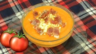 SALMOREJO CORDOBES  Una Chef en la Cocina [upl. by Ailaro67]