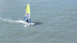 barry Windsurfing at Bali DamShui river 20241019 [upl. by Arihsak]