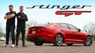 2022 Kia Stinger GT Quick Review  New Badge Who Dis [upl. by Johathan817]