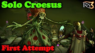 RS3  Solo Croesus First Attempt 1315 No Commentary [upl. by Papotto]