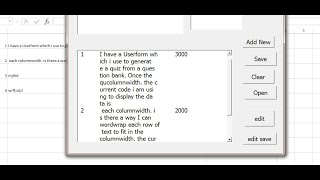 Excel Vba List Box Warp [upl. by Niliak]