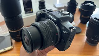 UNBOXING amp REVIEW Canon EOS R100 [upl. by Idona]