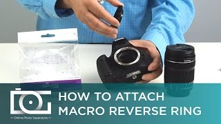 MACRO PHOTOGRAPHY  Reversal Ring Adapter for CANON Cameras  How To Take Macro Photos TUTORIAL [upl. by Menides]