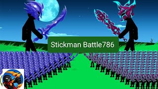 STICK FIGURE x9999 MERCENARY ICE SKIN VS VAMPIRE MERCENARY ARMY  Stick War Legacy Mod  786 [upl. by Jocko]