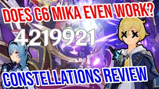 Can Mikas Constellations Save Him Constellations Review and Showcase  Genshin Impact 35 [upl. by Oigroeg]