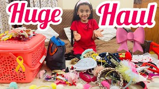 HugeMy Hair Accessories Haul😱 Vlog Ep  173  SamayraNarulaOfficial [upl. by Lindholm]