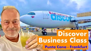 FLUG  Discover Business Class von Punta Cana nach Frankfurt  Airbus A330300 [upl. by Ahsemrak885]