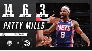 Highlights Patty Mills ignites late in Nets win over Hawks  NBA [upl. by Aurelie124]