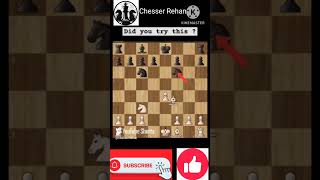 Did You Try This In Chess chess checkmate viralshorts [upl. by Adiasteb]