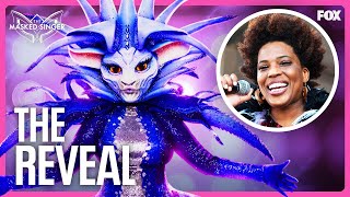 The Reveal Macy Gray is Sea Queen  Season 10  The Masked Singer [upl. by Zandra570]