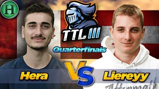 Hera vs Liereyy TTL3  Quarterfinals Best Of 5  17300  AoE2 [upl. by Ihp]