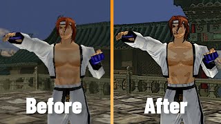 Retroarch upscaled and with shaders vs PS1 graphics Comparison [upl. by Folsom]