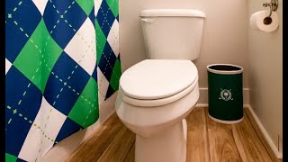 How to Turn Off Constant Water Supply on Toilet Commode Wont Stop Running Spigot ShutOff Knob FIX [upl. by Froemming]