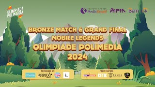 GRAND FINAL MOBILE LEGEND OLIMPIADE POLIMEDIA 2024 [upl. by Helbona]