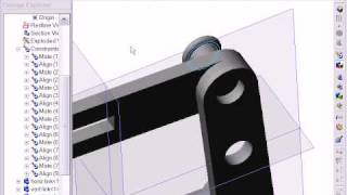 Alibre Design Importing Parts into Assemblies [upl. by Duky]