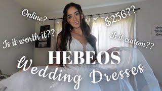 HEBEOS WEDDING DRESSES REVIEW [upl. by Boffa138]