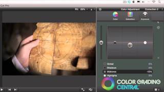 09 Final Cut Pro X Color Correction Tutorial Creating Mood [upl. by Enyale691]