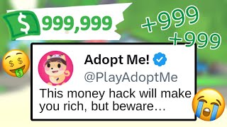 MONEY GLITCH lost me ALL my pets in Adopt Me [upl. by Schram]