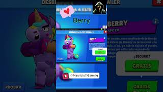 Conseguí a BERRY ❤ brawlstars brawlpass berrybrawler like [upl. by Nemraciram]