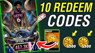 ⚠️ERVING 77⚠️NBA 2K MOBILE CODES 2024  NBA 2K MOBILE REDEEM CODES  CODES FOR NBA 2K MOBILE [upl. by Alcine]