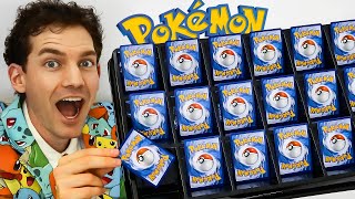 Opening EVERY SINGLE Pokémon Pack [upl. by Enelrats398]